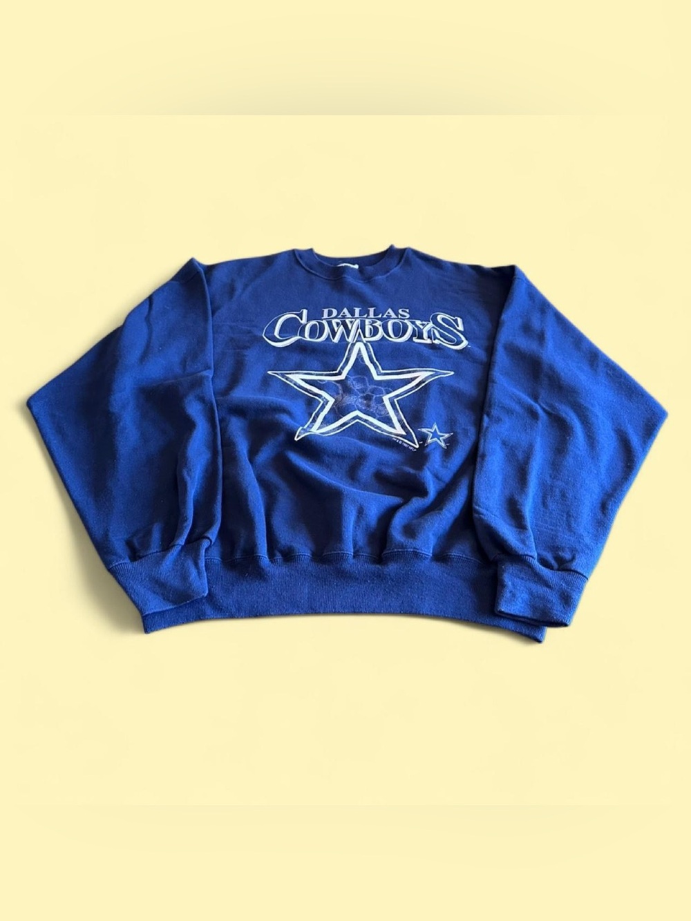 Vintage 1997 Dallas Cowboys Crewneck Sweatshirt Navy Blue NFL Men’s XL